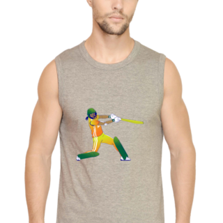 Men's Sleeveless Cotton T-Shirt